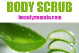 Easy DIY Aloe Vera Body Scrub