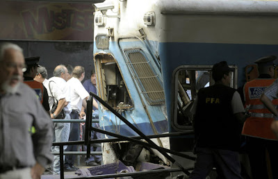 Argentina Buenos Aires Train Crash Photo