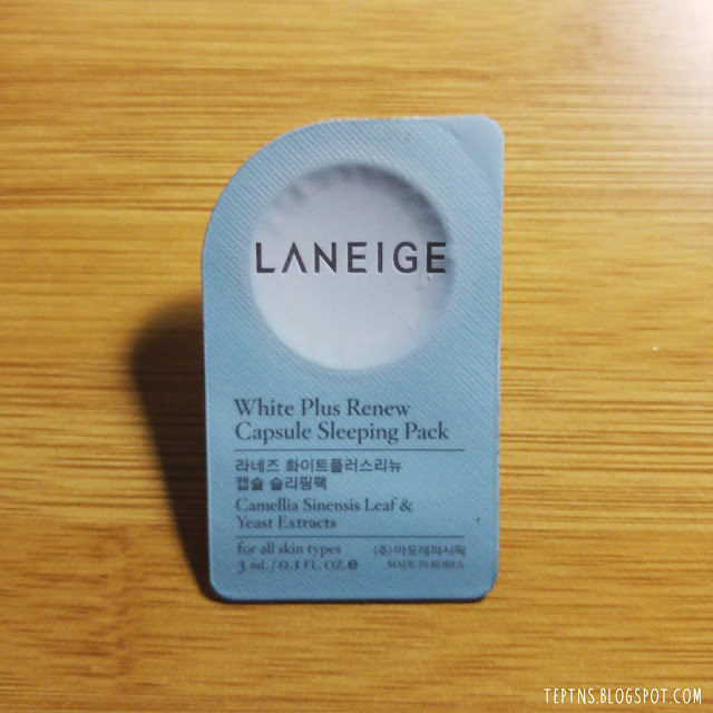 Laneige White Plus Renew Capsule Sleeping Pack Review