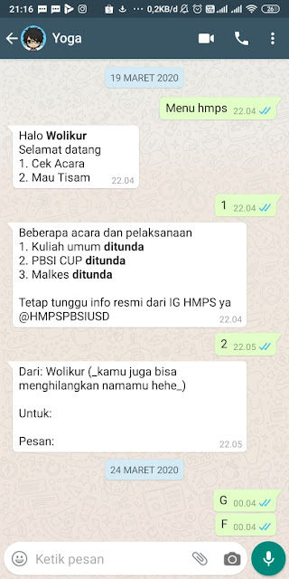 menghapus chat wa di penerima