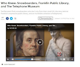 ICYMI: WCVB - Chronicle item on the Franklin Library