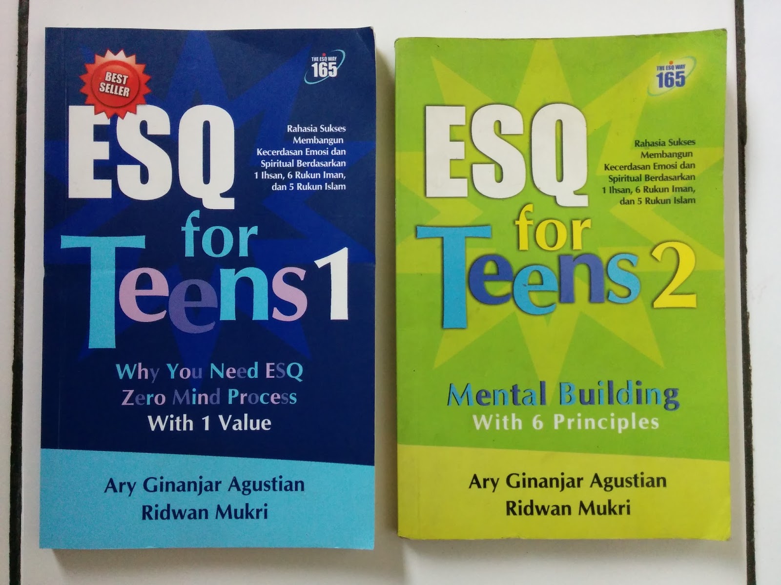 Jual Buku Esq For Teens 1 2 Ary Ginanjar Agustian Aksiku Toko Buku Bekas Online