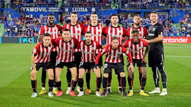 ATHLETIC CLUB. Temporada 2022-23. Iñaki Williams, Mikel Vesga, Sancet, Vivian, Íñigo Martínez y Unai Simón. Ander Herrera, Óscar De Marcos, Íñigo Lekue, Muniain, Nico Williams. GETAFE C. F. 2 ATHLETIC CLUB 2 Martes 18/10/2022, 20:00 horas. Campeonato de Liga de 1ª División, jornada 10. Getafe, Madrid, estadio Coliseum Alfonso Pérez: 11.395 espectadores. GOLES: 0-1: 2’, Iñaki Williams. 1-1: 27’, Carles Aleñá. 1-2: 62’, Raúl García. 2-2: 76’, Munir El Haddadi.