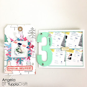 December Daily 2017 by Angela Tombari for Yuppla Craft DT