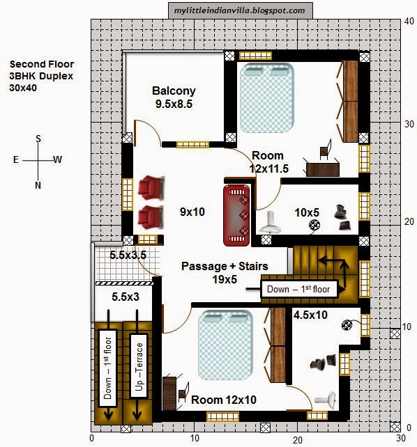 My Little Indian Villa 40 R33 1BHK and 3BHK in 30x40  