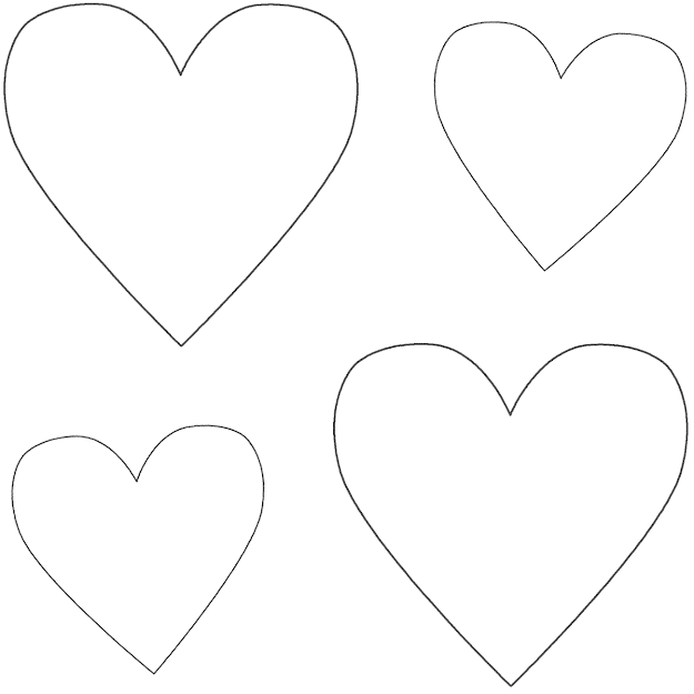 Heart Coloring Pagesheart Coloring Pages Valentines Heart Coloring