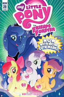 MLP Friends Forever #28 Comic by IDW Main cover by Tony Fleecs
