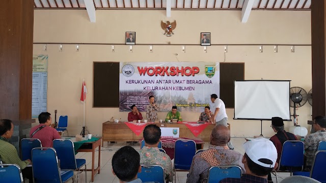 Kemenag Gandeng Kelurahan Kebumen Gelar Workshop Kerukunan Antar Umat Beragama