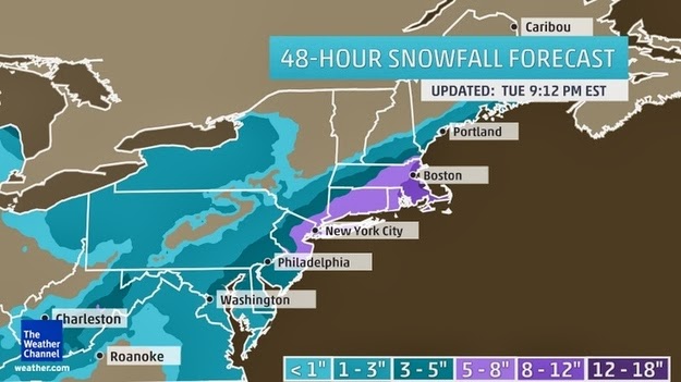 The National Weather Service recorded 7.6 inches of snow in New York’s Central Park, smashing the daily record, and snow was still falling across the region.