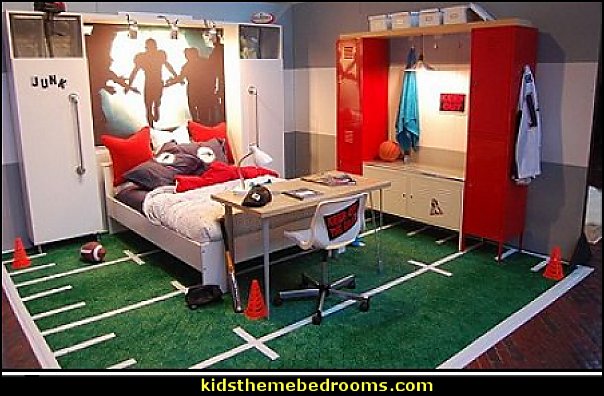 football bedroom ideas sports bedroom decor sports bedroom decorating ideas sports rooms boys