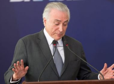 Nordeste apresenta 82% de rejeição a Temer; presidente tem maior aprovação no Sul