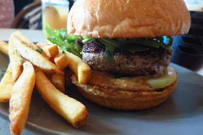 Relish by Wild Rocket, blue cheese william pear burger