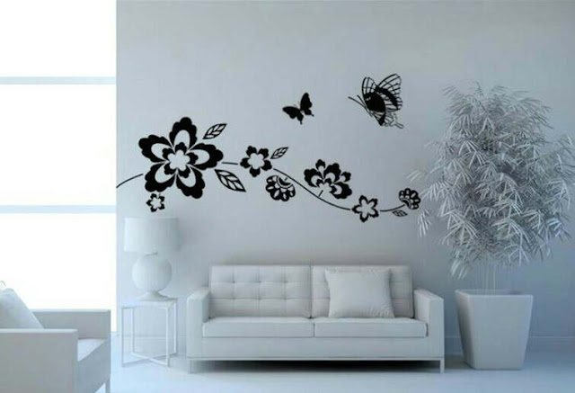 Desain Wallpaper Ruang Tamu Elegan