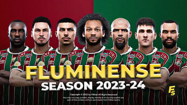 PES 2021 Fluminense FC Facepack Season 2023-24