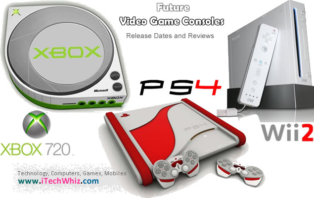 Xbox 720 vs PS4 vs Wii 2: Future Video Game Console Releases Review