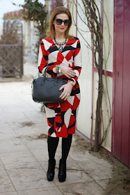Diane Von Furstenberg wrap dress, wrap dress, Givenchy Antigona bag, Fashion and Cookies, fashion blogger