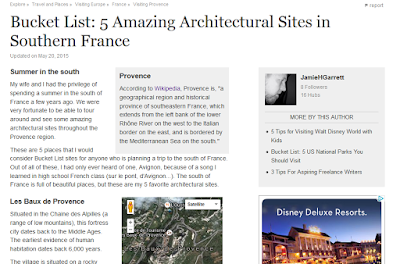 http://jamiehgarrett.hubpages.com/hub/5-Amazing-Architectural-Sites-in-Southen-France