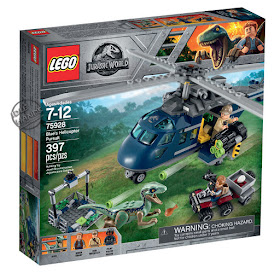 Toy Fair 2018 LEGO Jurassic World Blue's Helicopter Pursuit 