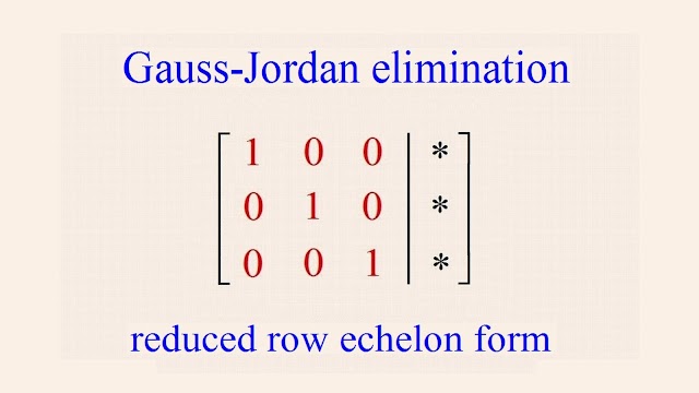 Gauss Jordan Method 