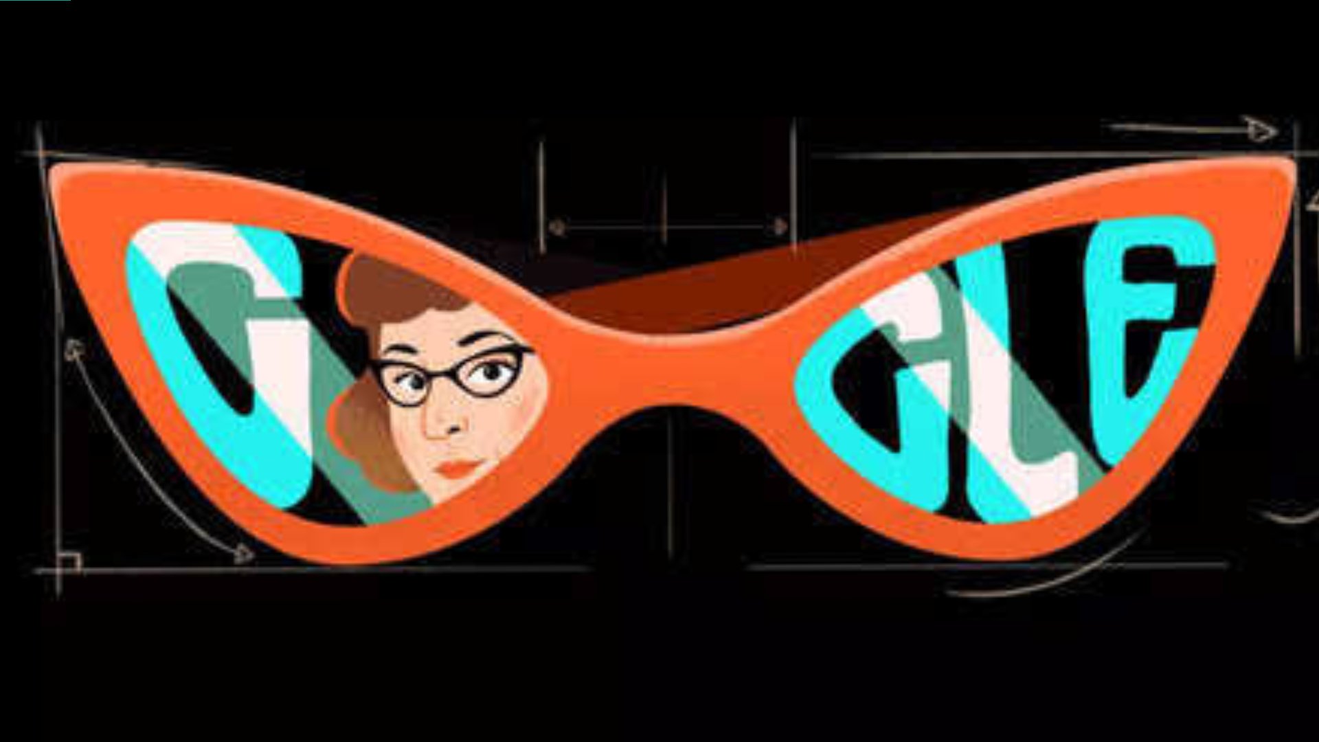 Google Doodle celebrates Altina Schinasi, designer of iconic ‘cat-eye’ eyeglass frame