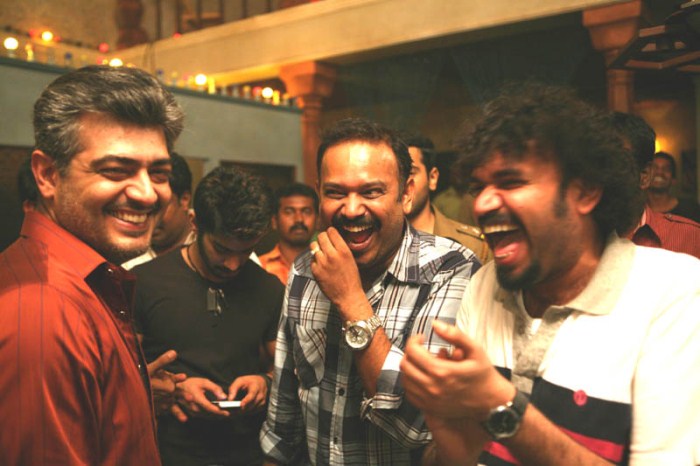 Mankatha Shooting Spot Stills function pics