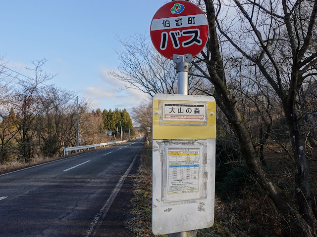 鳥取県道52号岸本江府線　大山の森