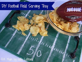 Football Field Tray by 504Main/Holly Lefevre