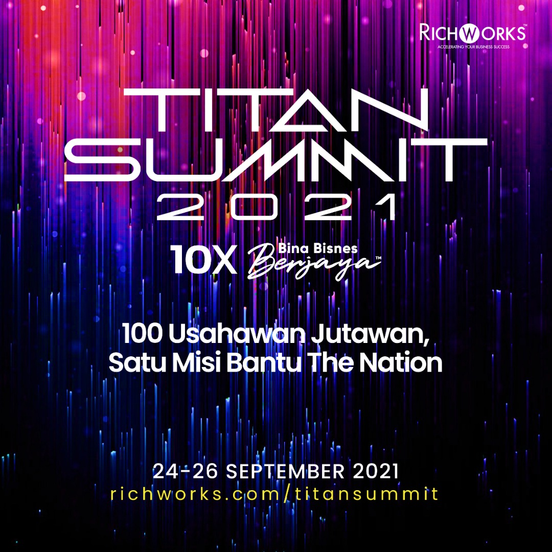 Titan Summit 2021 Kisah Kejayaan Usahawan Durian Crepe Puan Robiatul Adawiah Ibrahim Founder RABI SUGARFLOUR