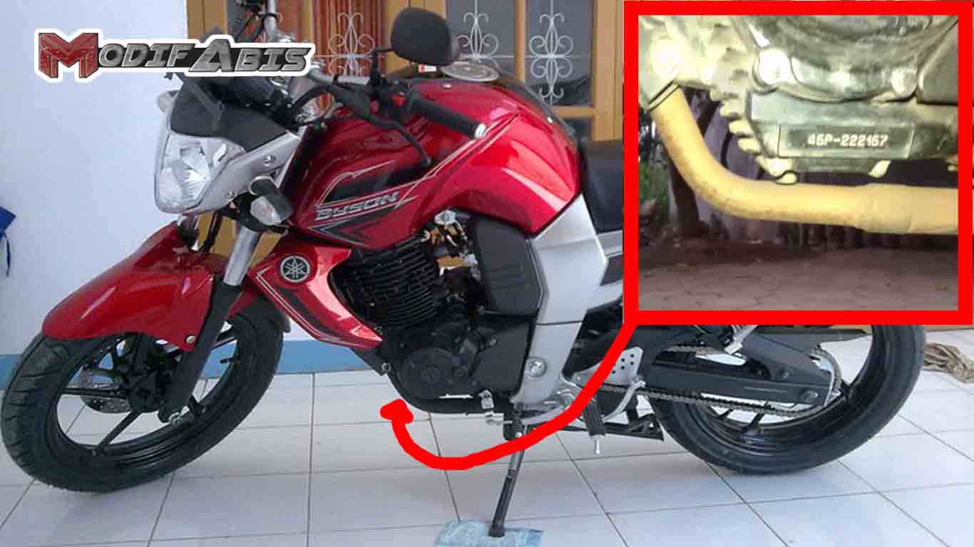 Letak Nomer Mesin Dan Nomer Rangka Yamaha Byson Modif Abis