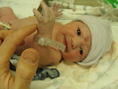 Isabelle just a few minutes old