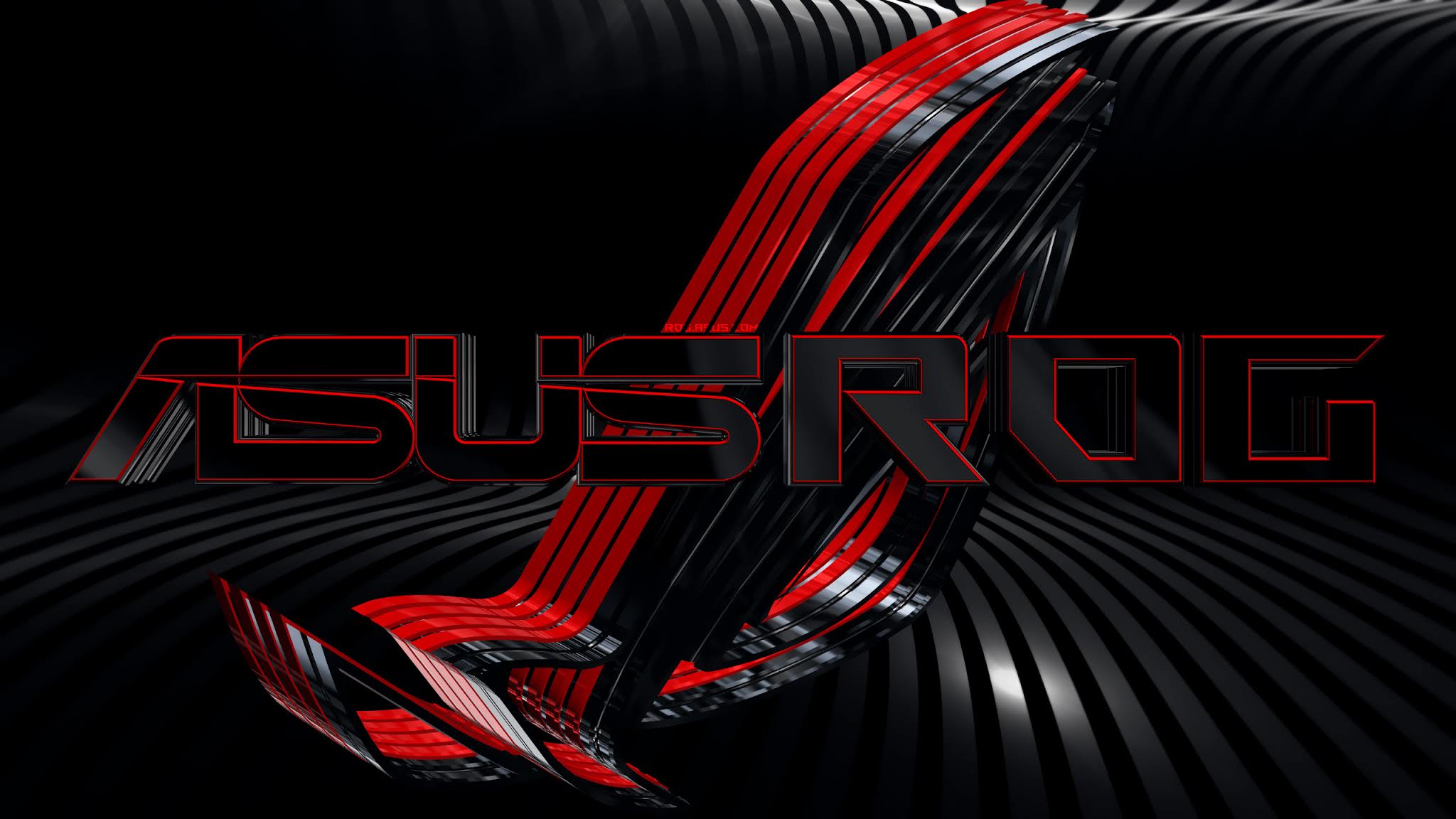 3D Logo ASUS ROG