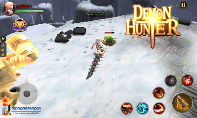 Download Demon Hunter MOD APK + OBB Terbaru 2018