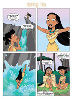 Disney Princess Comics Collection Target Exclusive Products Pocahontas Comic 001