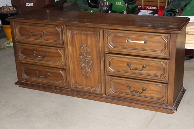 dresser before