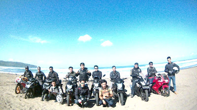 Touring Pangandaran Beach 