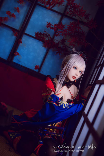 cosplay cantik musashi fgo