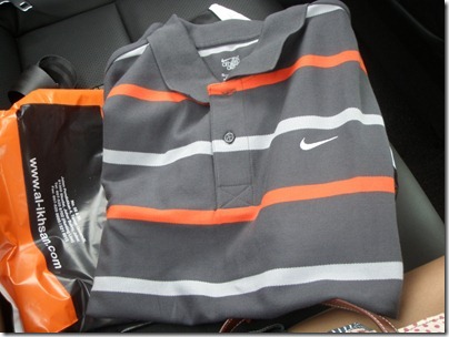 Nike polo tee