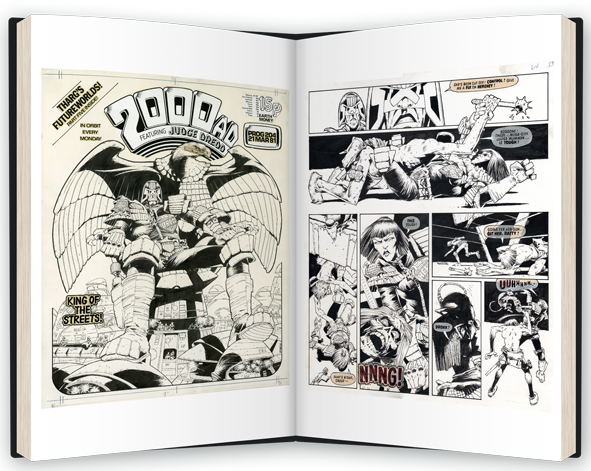 Judge Dredd by Brian Bolland Apex Edition • Artist's Edition Index