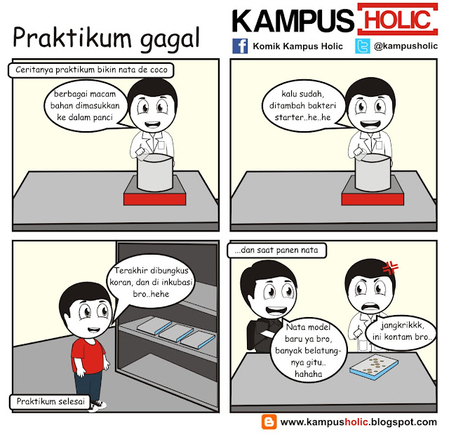 #164 mahasiswa praktikum gagal di kampus holic