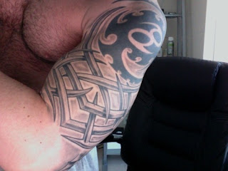 Tribal Shoulder Tattoo