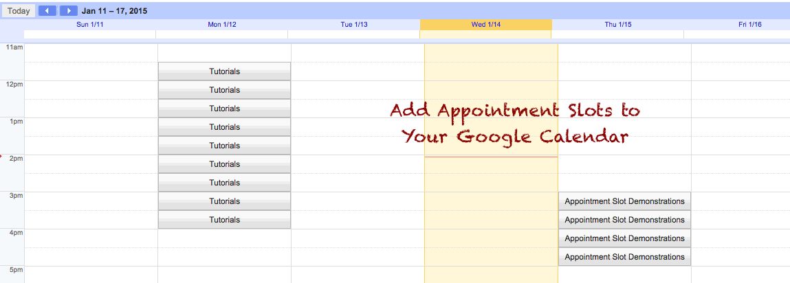 Google Calendar Appointment Slots Not Showing Up Centersclever