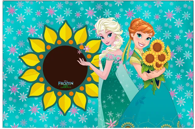 Frozen Fever: Free Printable Invitations, Labels or Cards. 
