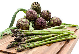 Asparagus and artichokes