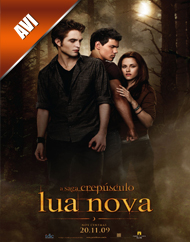 Capa do filme A Saga Crepúsculo - Lua Nova 