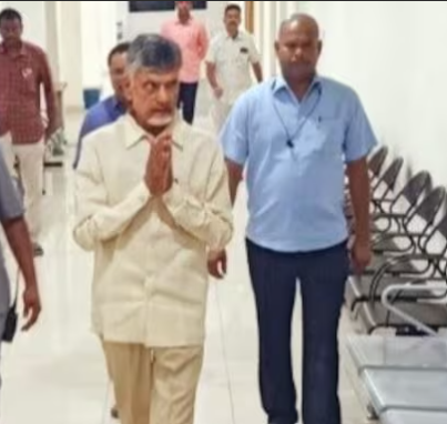 Chandrababu Naidu, a graft suspect, appeared in court and claimed CB CID had illegally arrested him