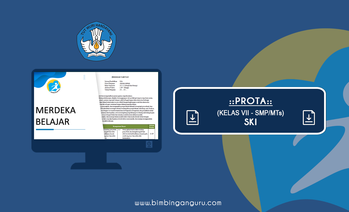 Prota SKI Kelas VII K13 2022/2023 Revisi (Terbaru)