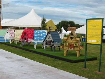 Celebrity Designed Hen Houses at Hampton Court Show 2013