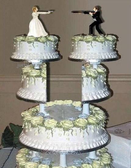funny wedding cakes designs