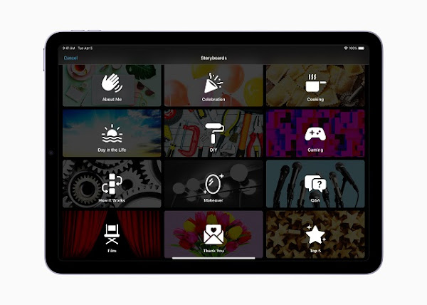 New Apple iMovie Feature Storyboards & Magic Movie