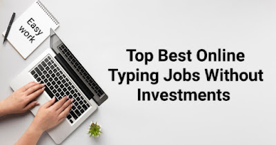 best Typing Jobs From Home Without Investment